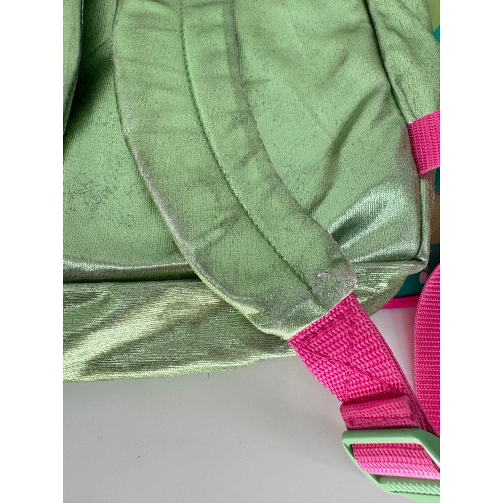 American Girl WellieWishers Butterfly Backpack Kids One Size Green Pink GDW39
